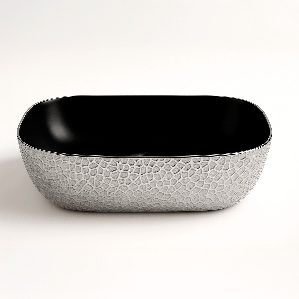 Lavabo de diseño negro Reed - Thebath