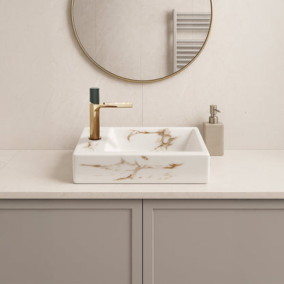 Lavabo elegante marmolado Liseo - Thebath