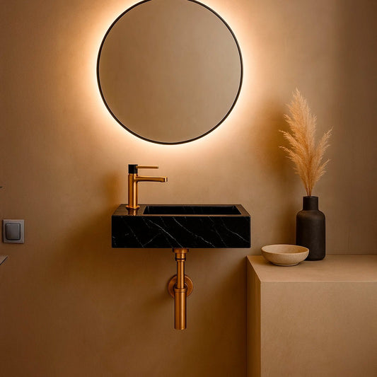 Lavabo elegante marmolado Liseo - Thebath