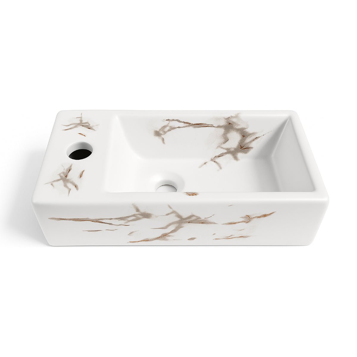 Lavabo elegante marmolado Liseo - Thebath