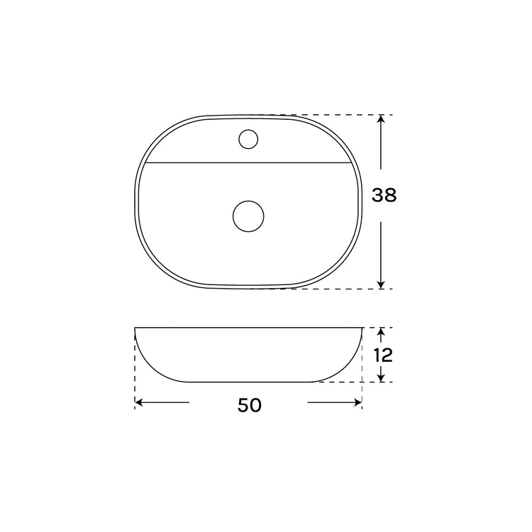 Lavabo estrecho Clip