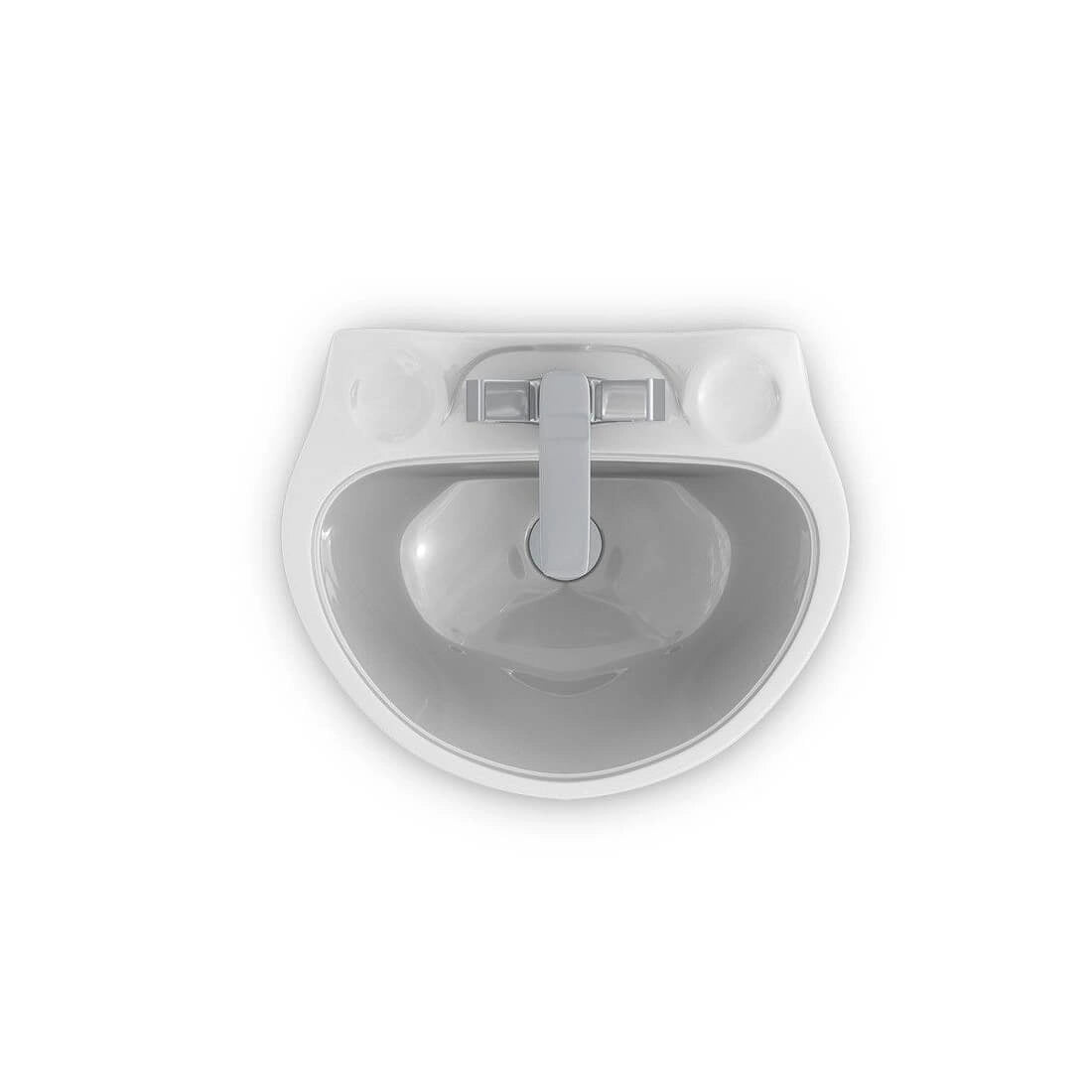 Lavabo infantil suspendido Frogy blanco