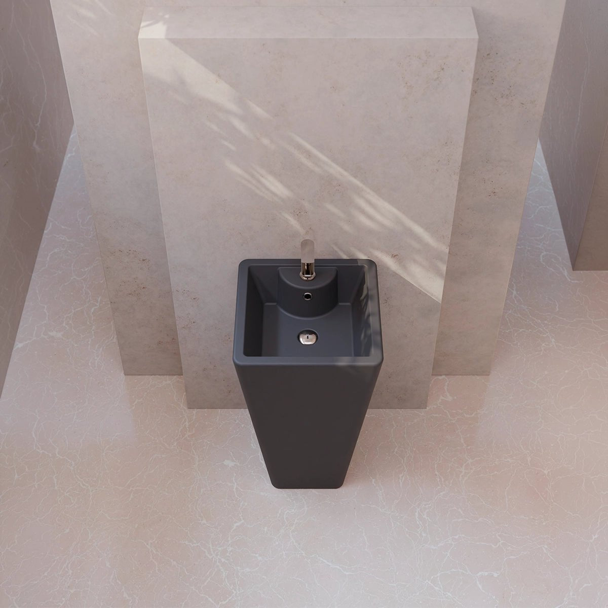 Lavabo negro mate Florencia - The Bath