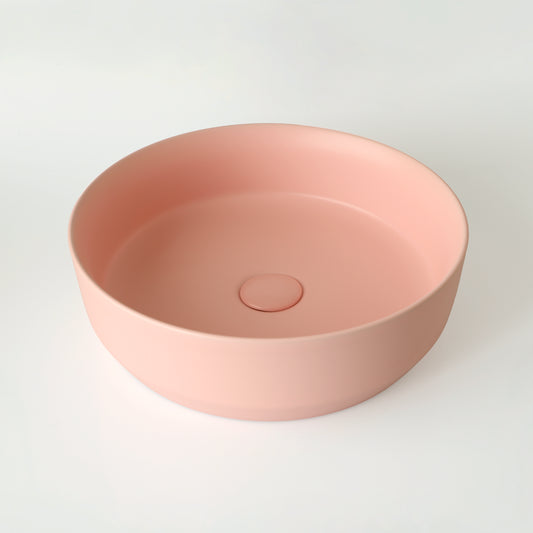 Lavabo rosa redondo Jana