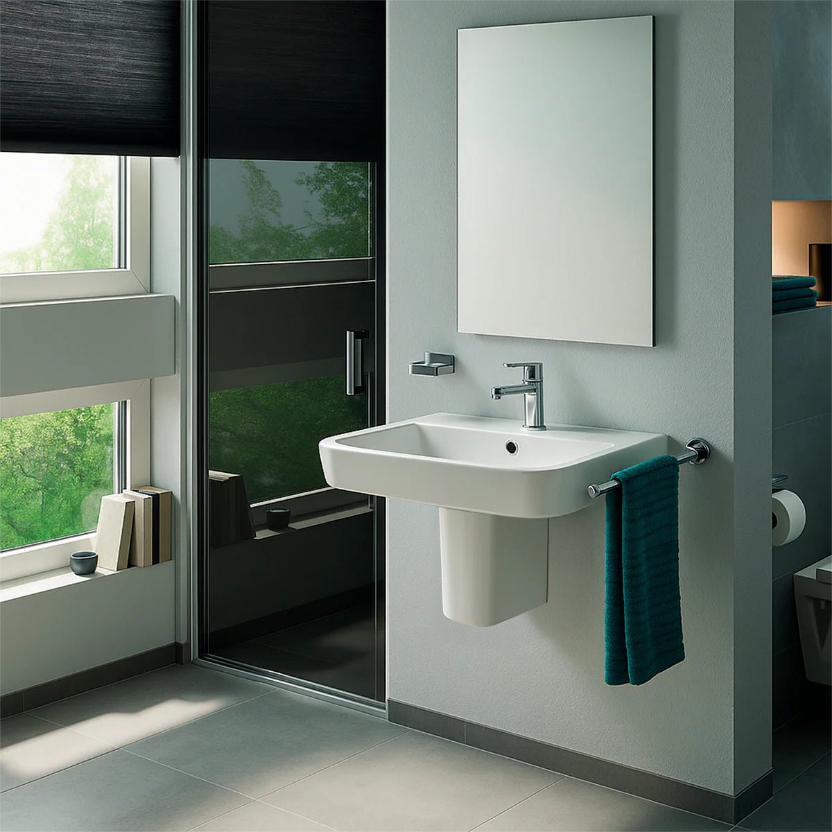 Lavabo semipedestal Atlanta - The Bath