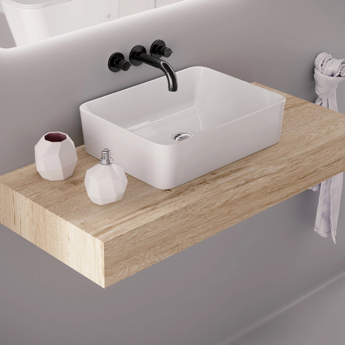 Lavabo sobre encimera Adara