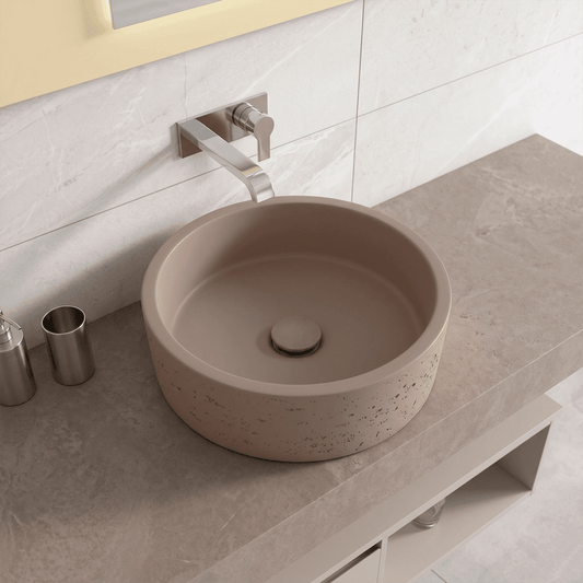 Lavabo sobre encimera cemento Stone - The Bath