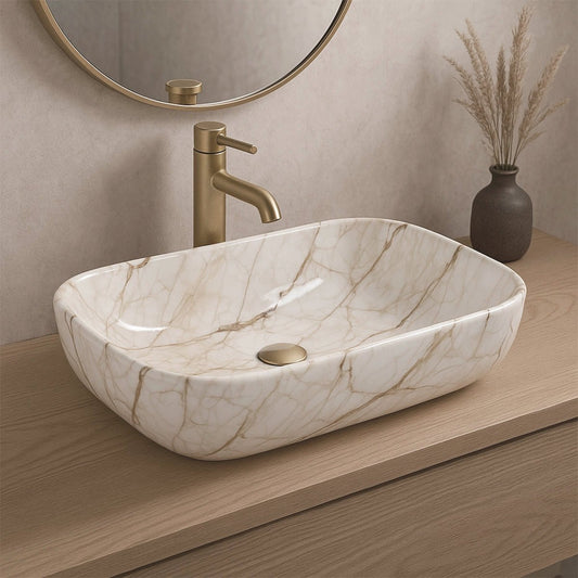 Lavabo sobre encimera Marmolado - Thebath