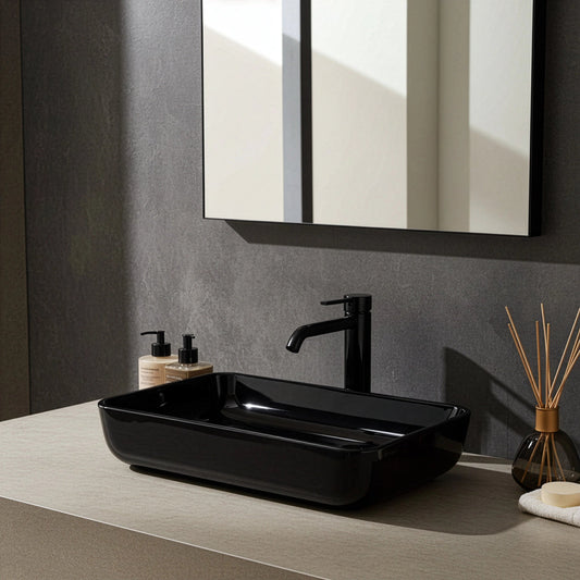 Lavabo sobre encimera ovalado Fall brillo - Thebath