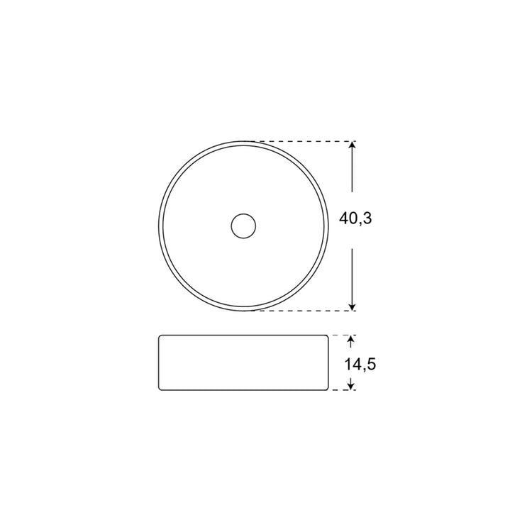 Lavabo sobre encimera Reptilia