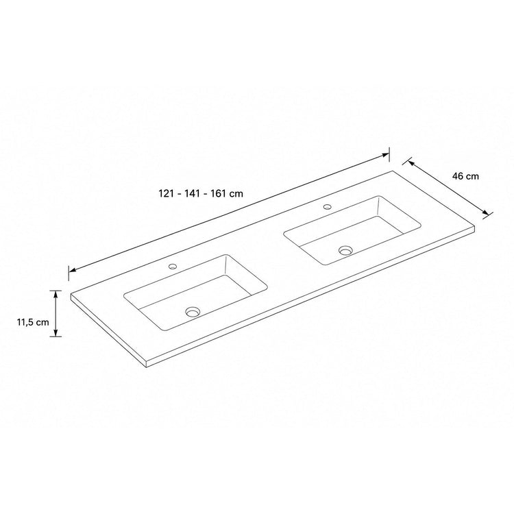 Lavabo surface Ambar