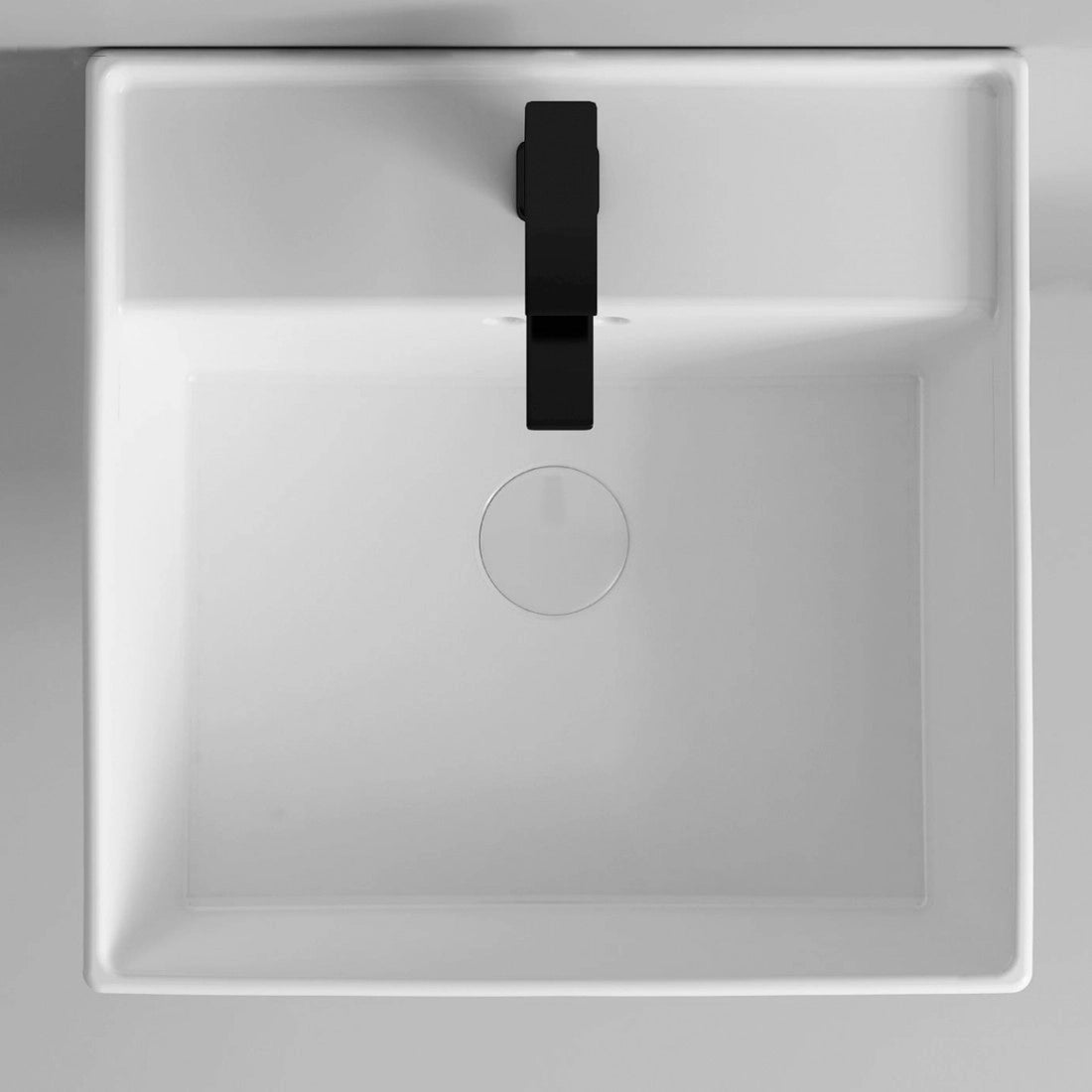 Lavabo suspendido de cerámica Ivar
