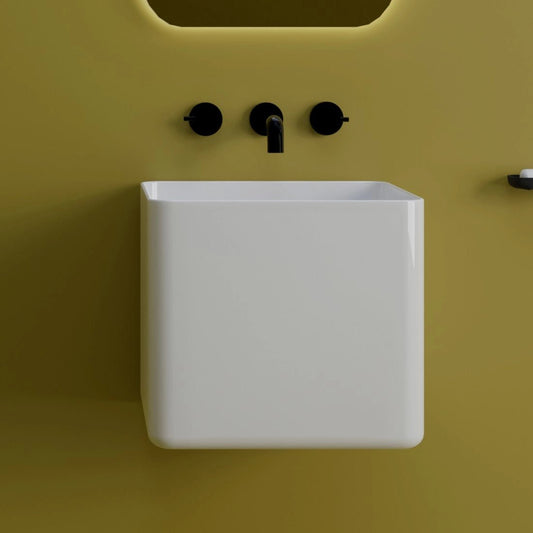 Lavabo suspendido moderno Kiro