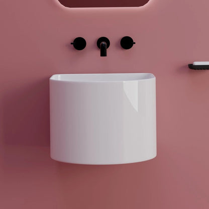 Lavabo suspendido moderno Uriel