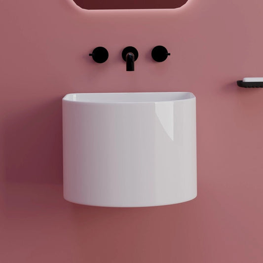 Lavabo suspendido moderno Uriel
