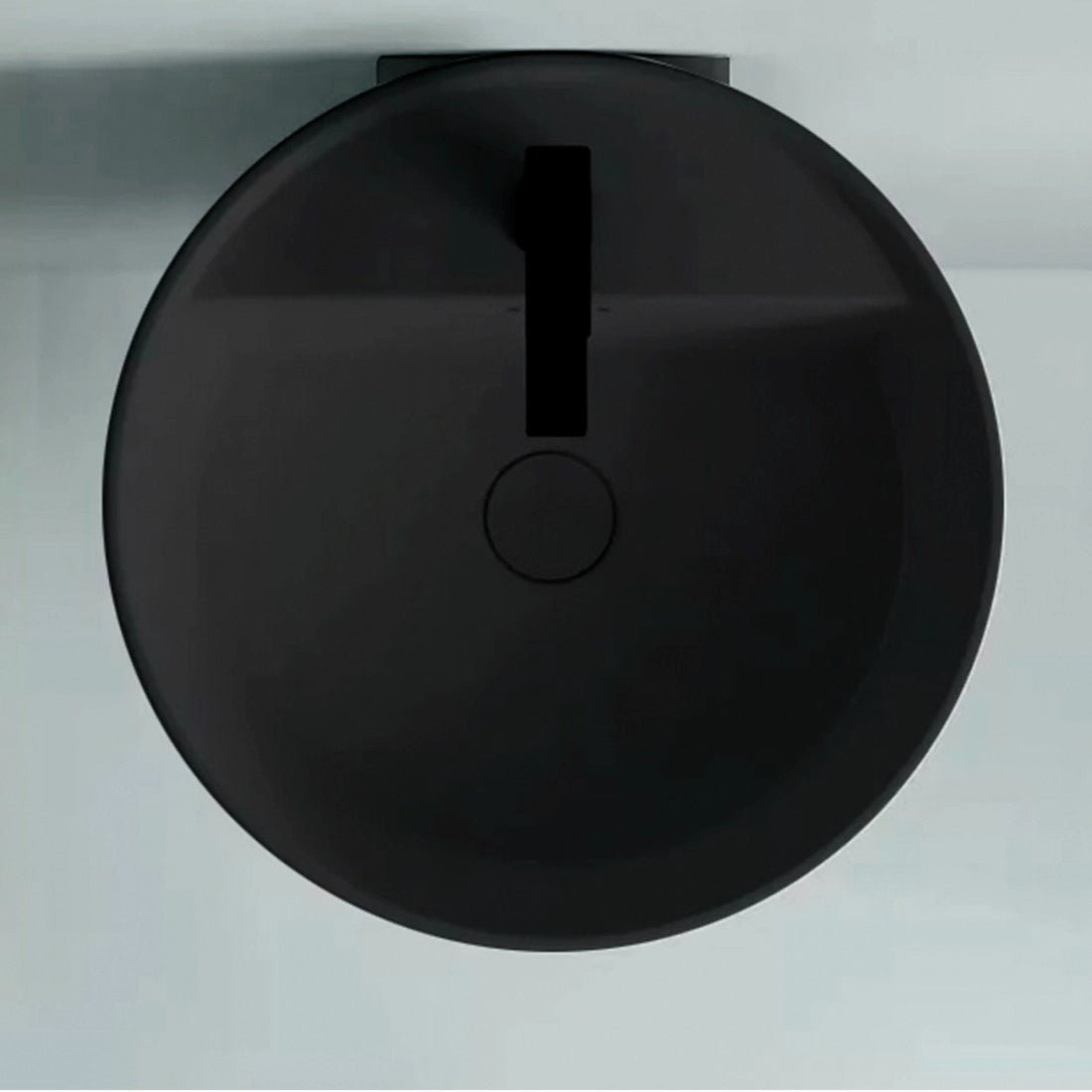 Lavabo suspendido negro mate Levi