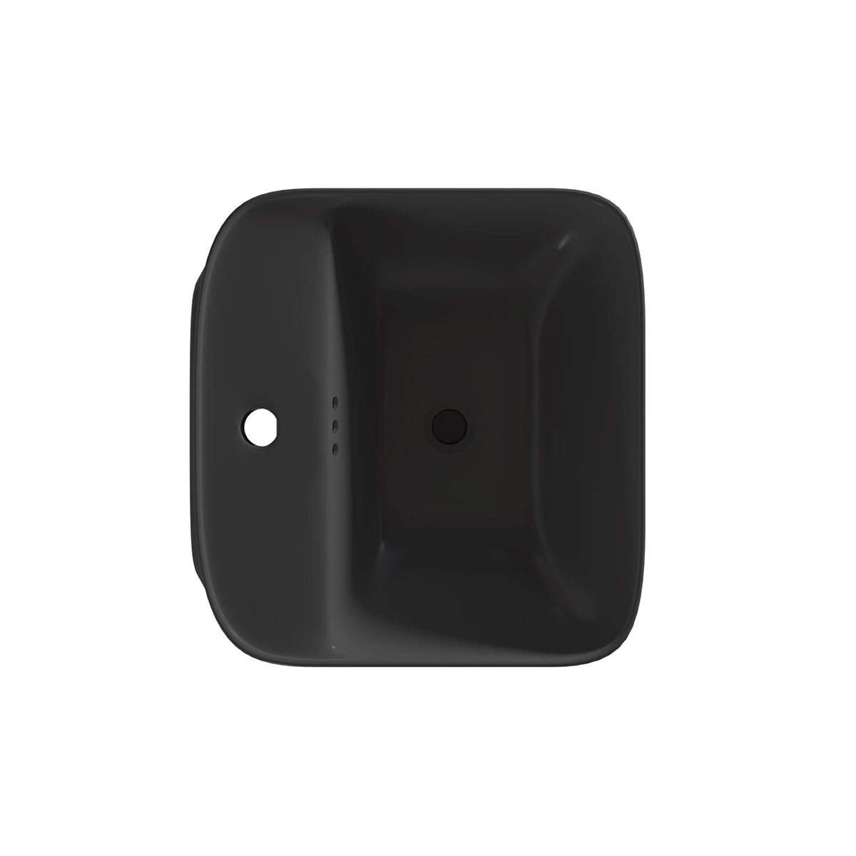 Lavabo suspendido negro mate Axel - Thebath