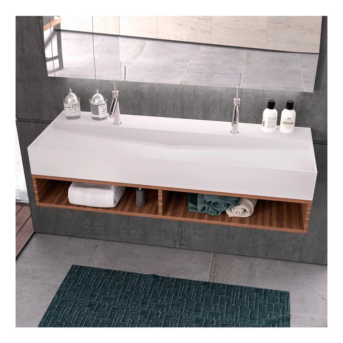 Lavabo suspendido New Iron