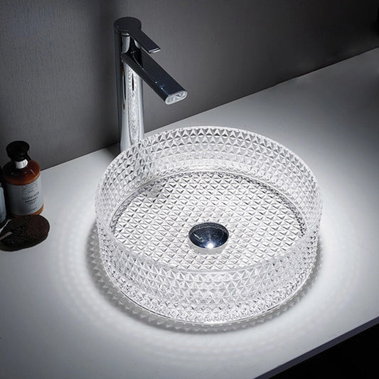 Lavabo transparente