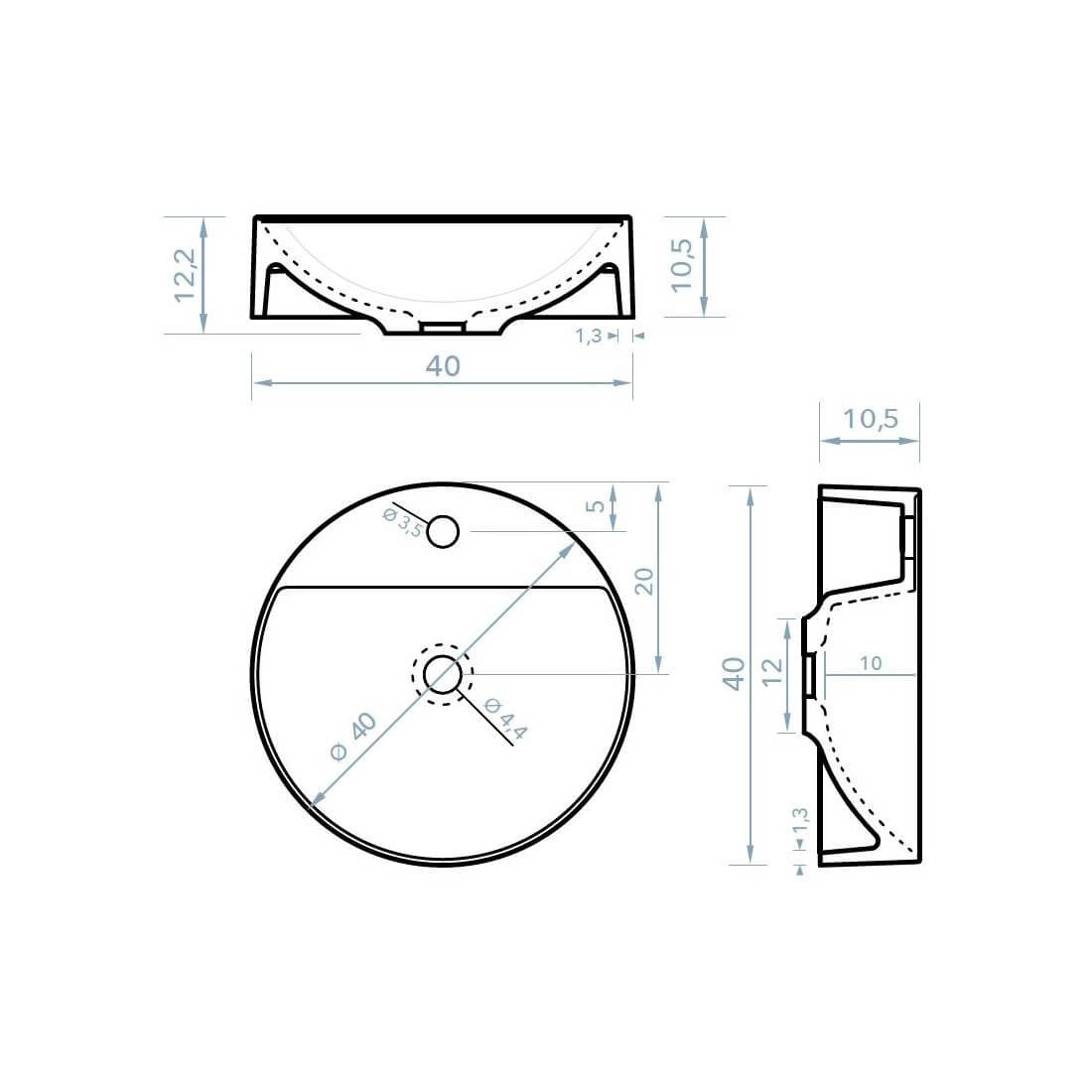 Lavabo Zero