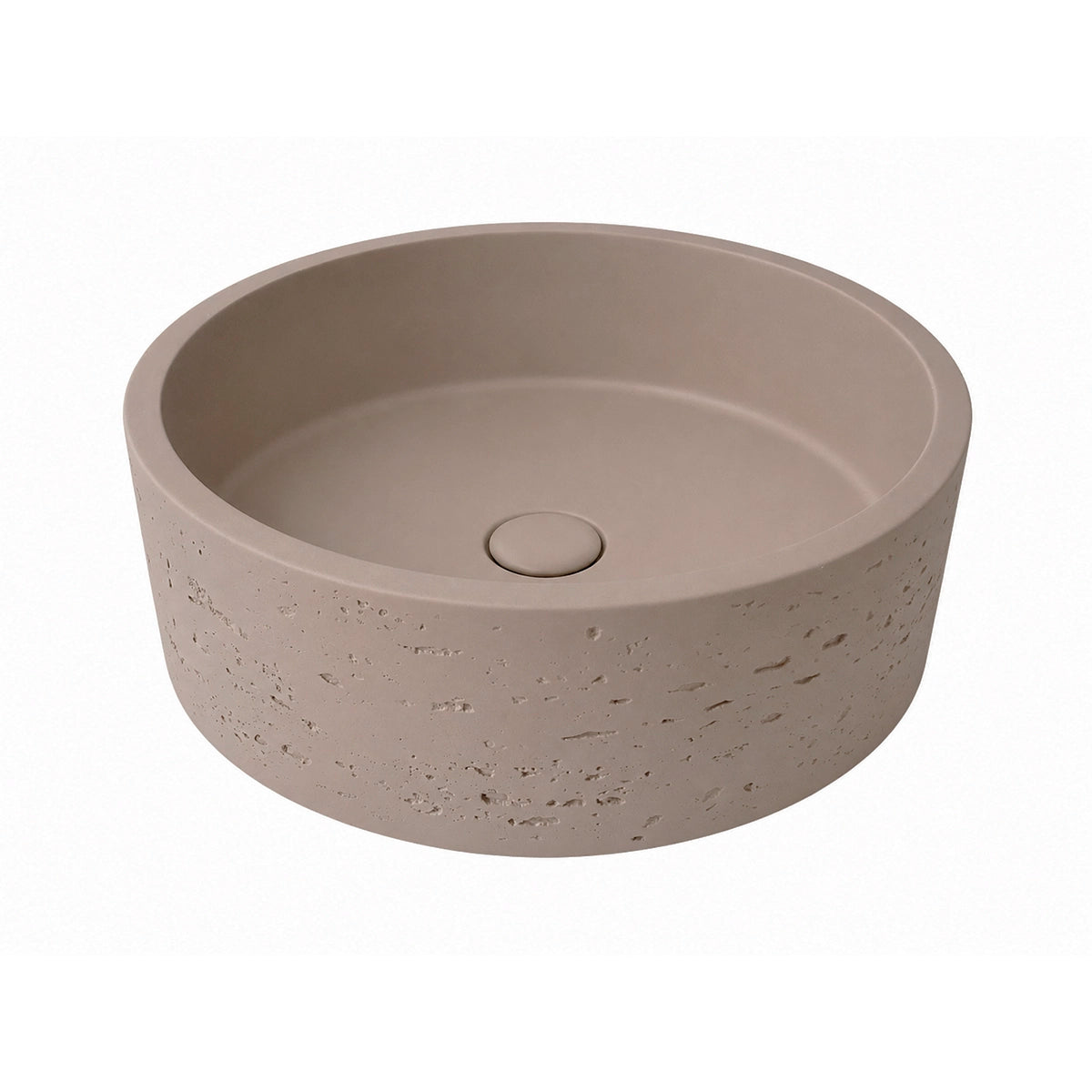 Lavabo sobre encimera cemento Stone