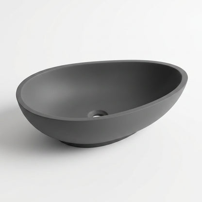Lavabo sobre encimera gris Kairo