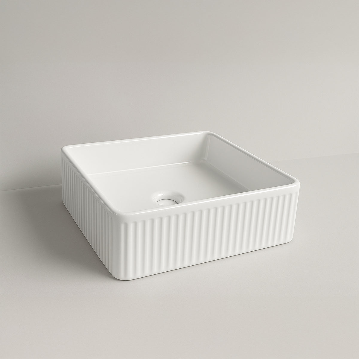 Lavamanos cuadrado Gina - Thebath