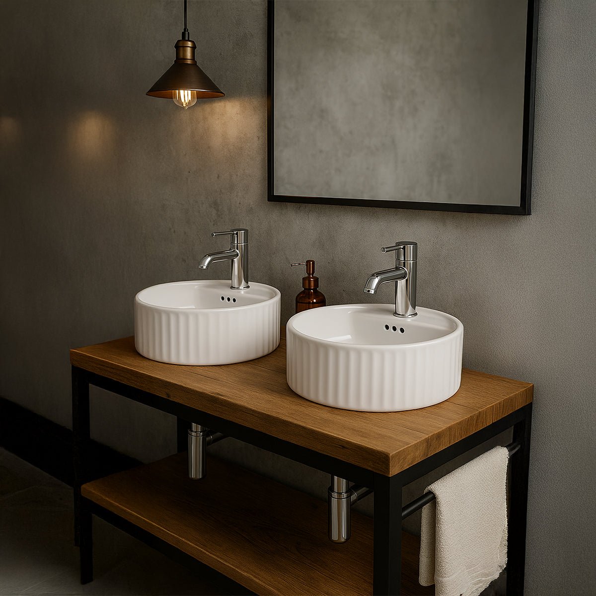 Lavamanos redondo Seul - Thebath