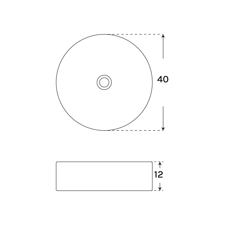Lavamanos sobre encimera Onix
