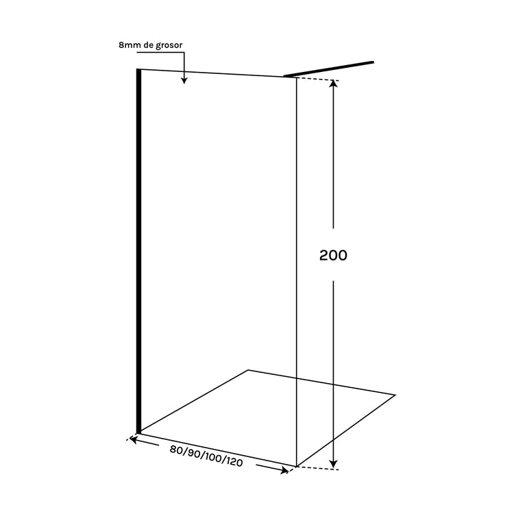 Mampara oro rosa Tokio