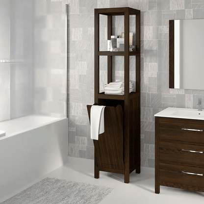 Mueble auxiliar antiguo Aran con cesto - Thebath