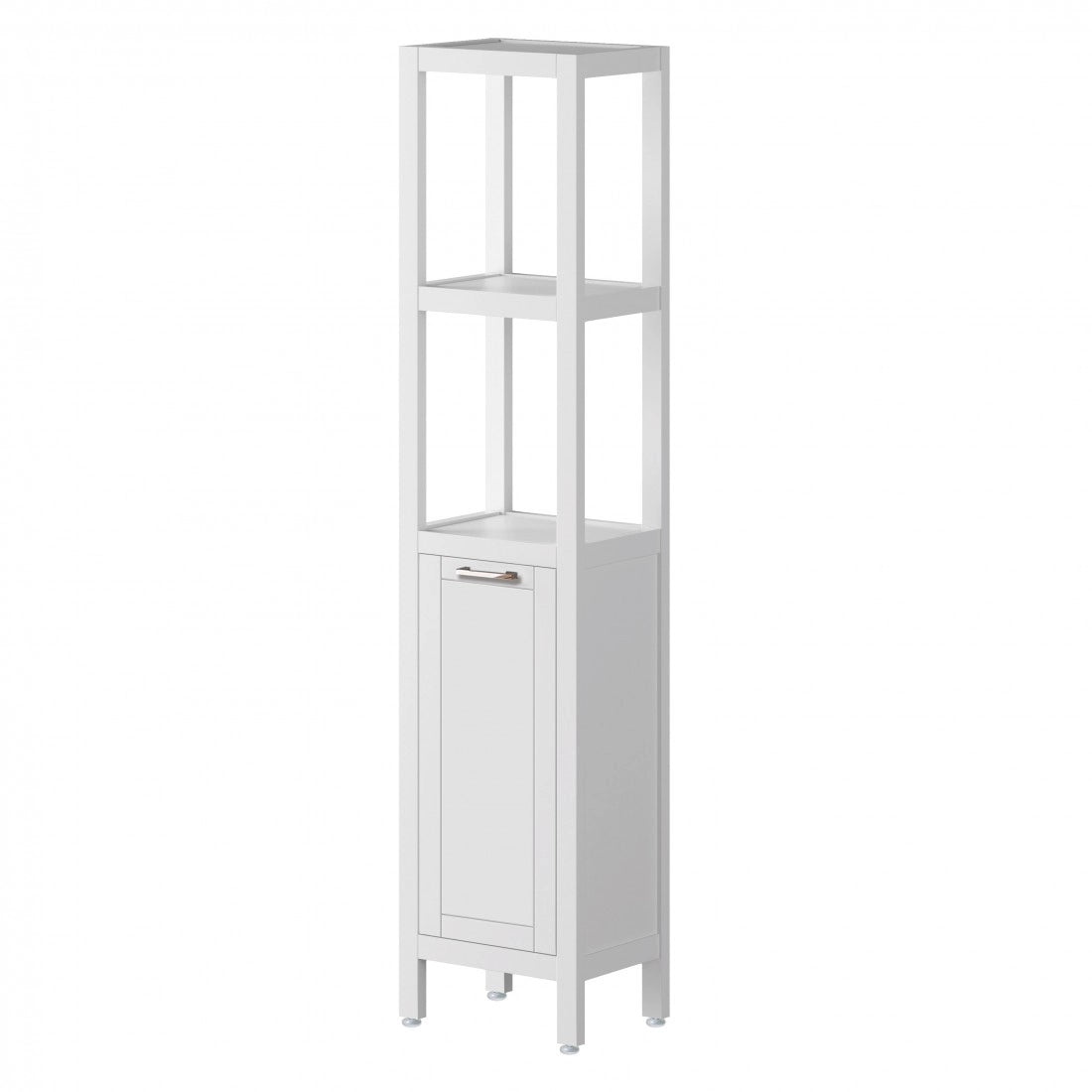 Mueble auxiliar antiguo Aran con cesto