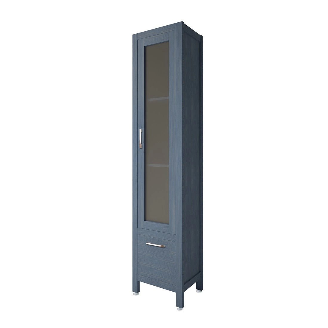 Mueble auxiliar antiguo Aran con vitrina