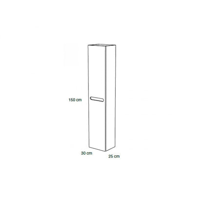 Mueble auxiliar baño Paris