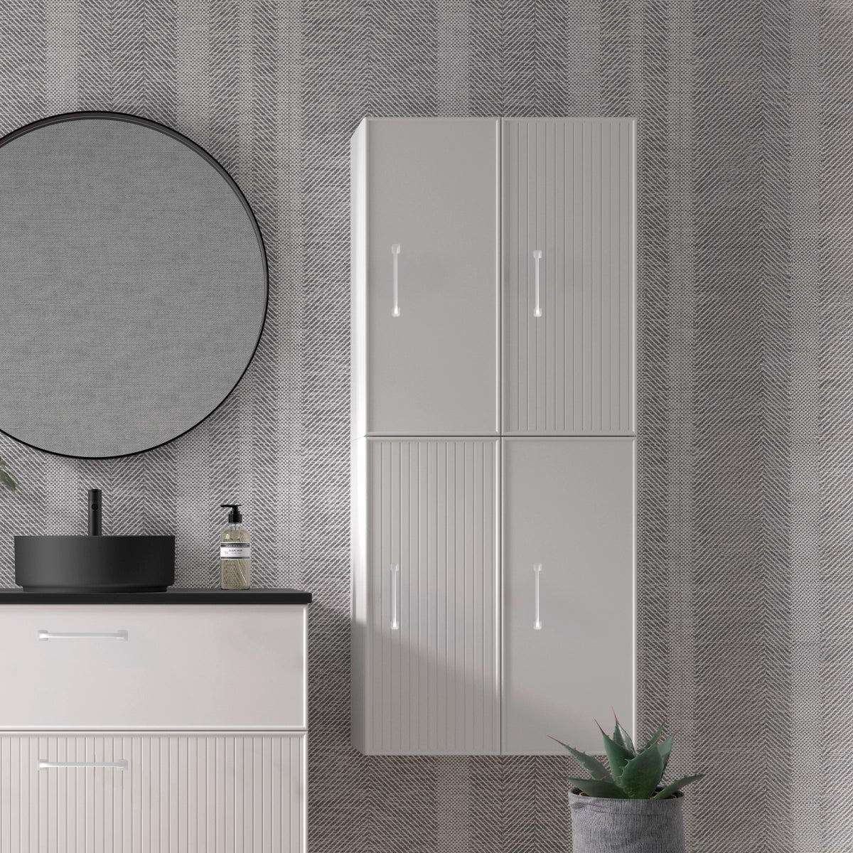 Mueble auxiliar de baño Blanca - The Bath