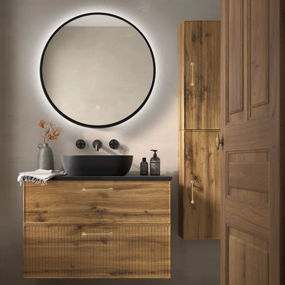 Mueble auxiliar de baño Blanca - The Bath