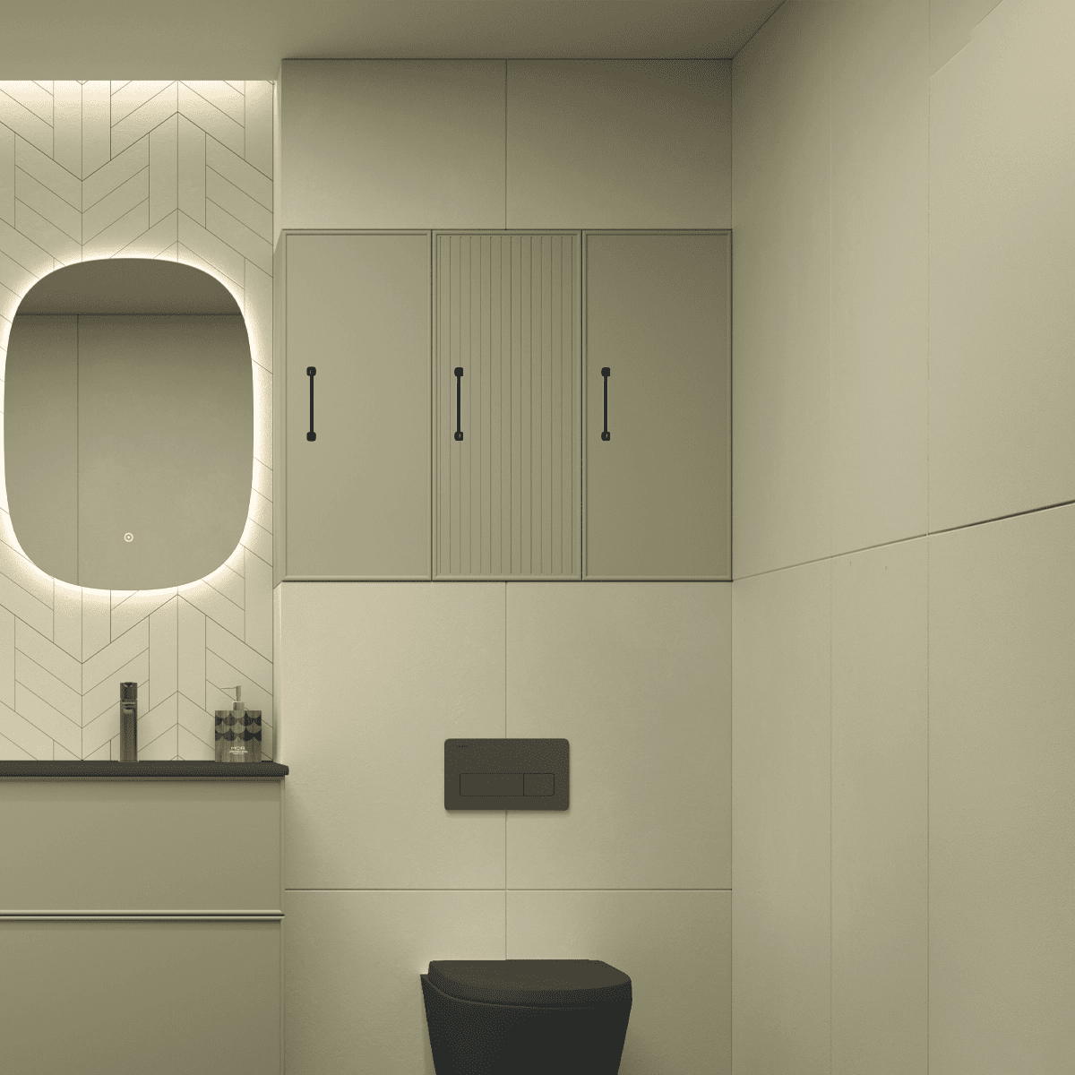 Mueble auxiliar de baño Blanca - The Bath