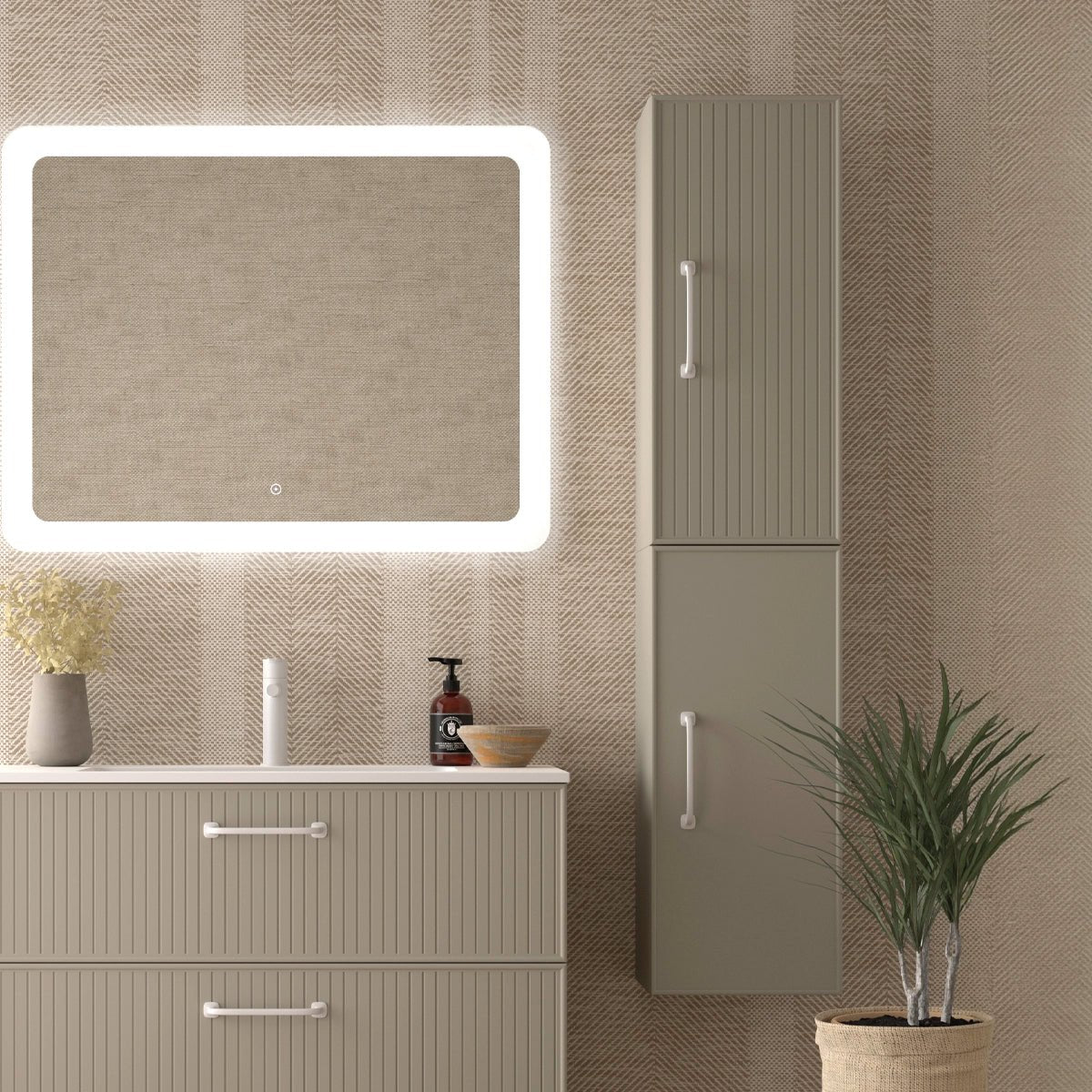 Mueble auxiliar de baño Blanca - The Bath