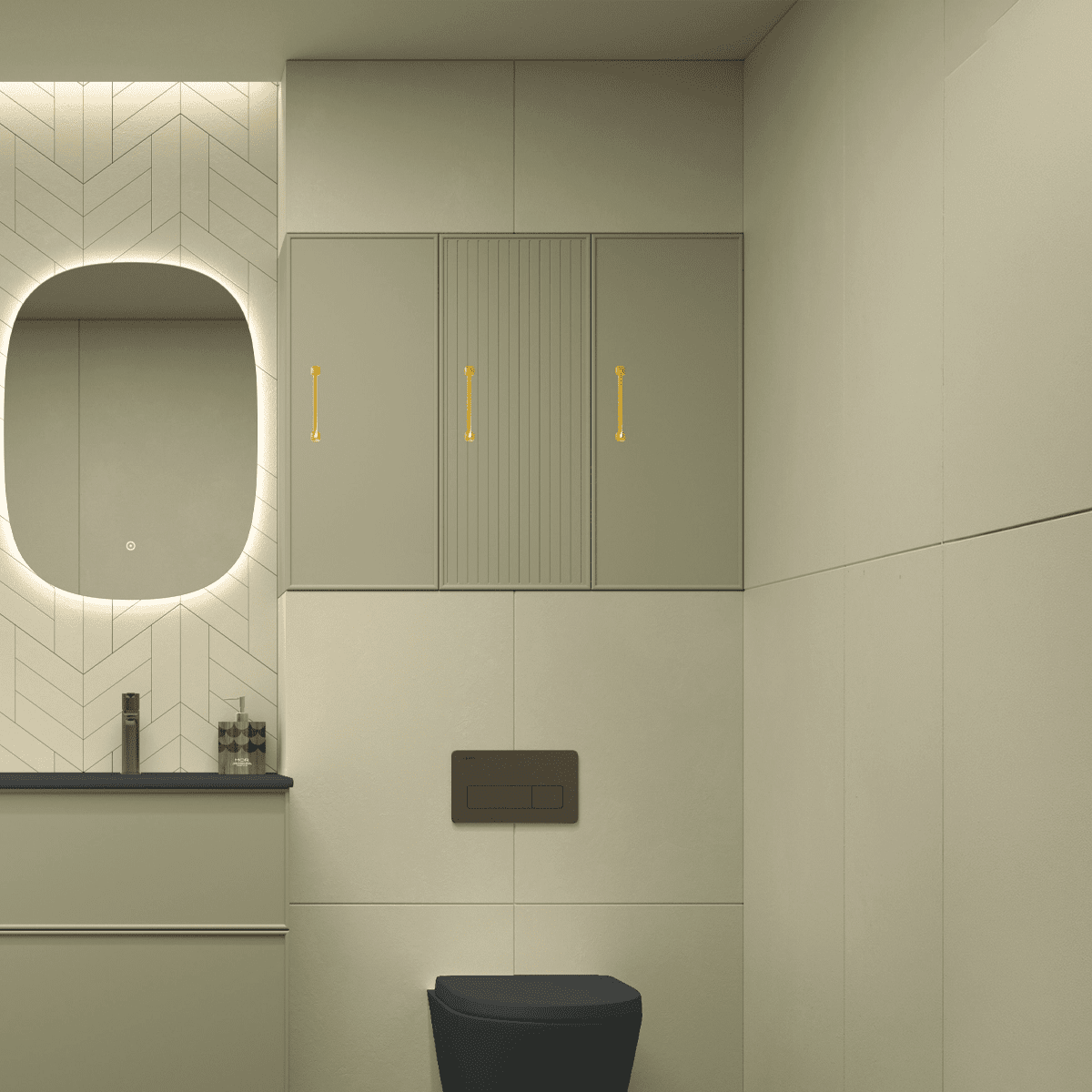 Mueble auxiliar de baño Blanca - The Bath