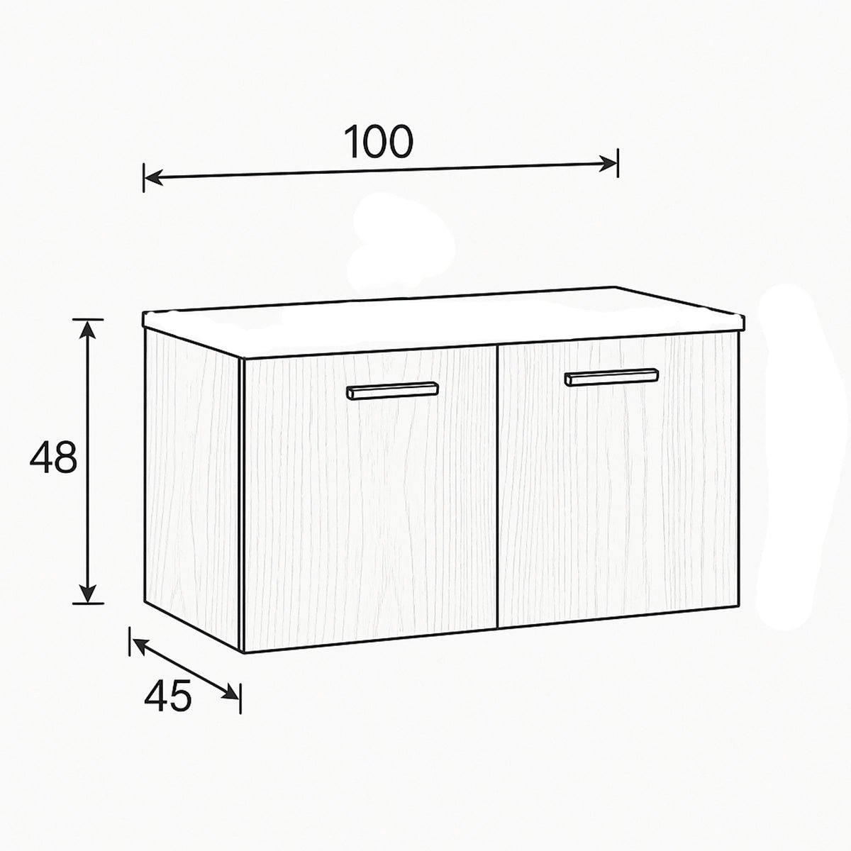 Mueble baño barato Parma - Thebath