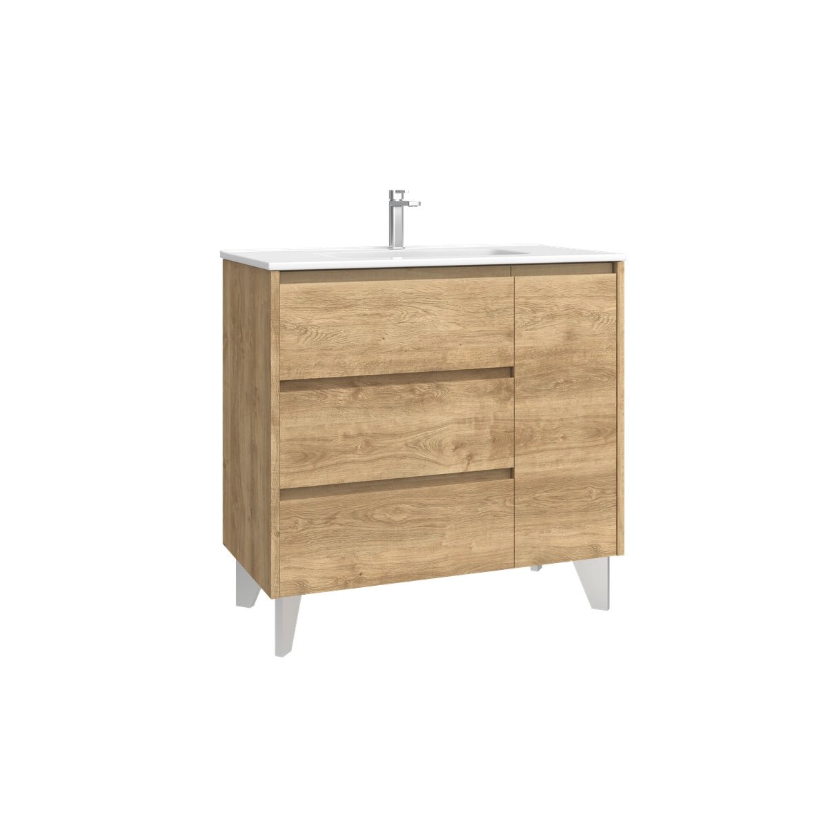Mueble baño con cajones Cervino - The Bath