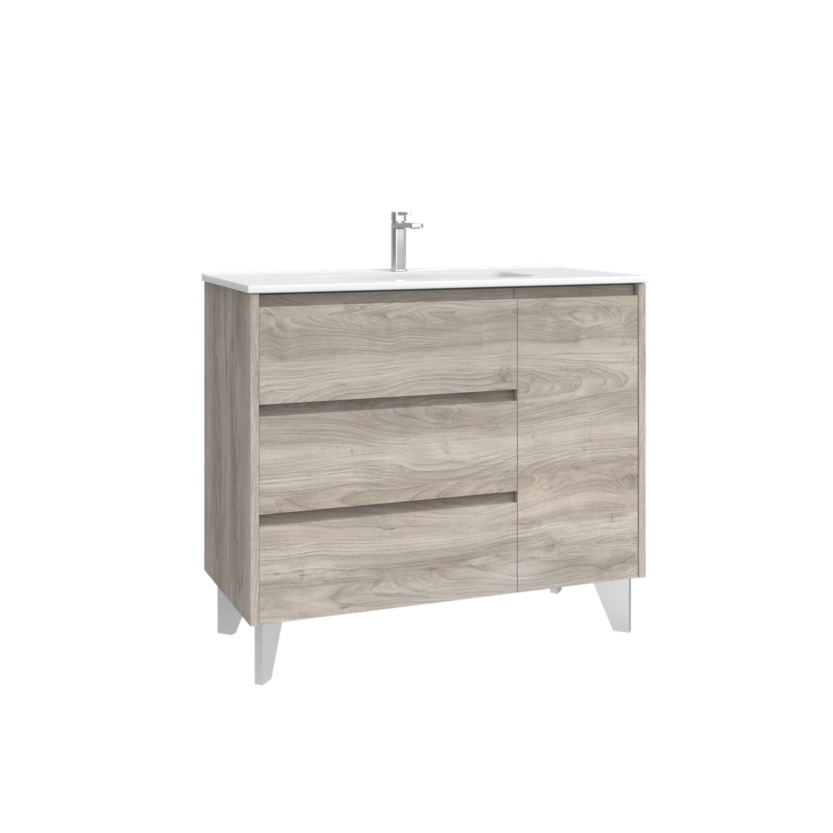 Mueble baño con cajones Cervino - The Bath