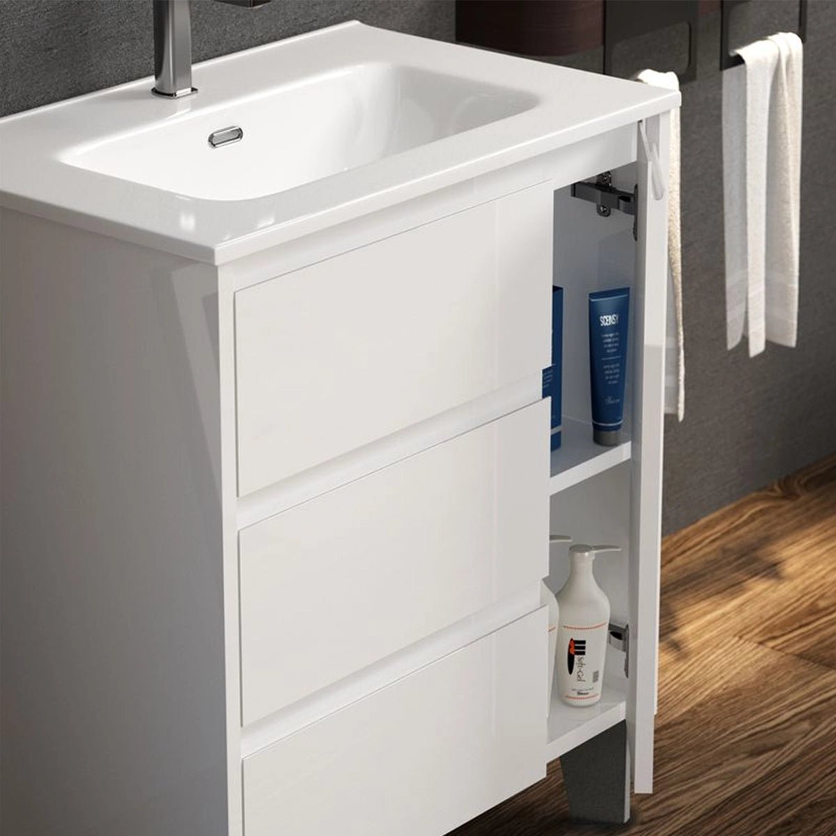 Mueble baño con cajones Cervino - The Bath
