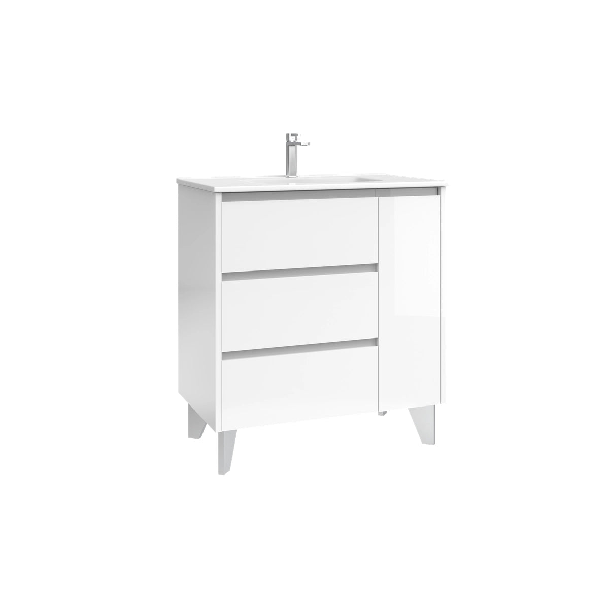 Mueble baño con cajones Cervino - The Bath