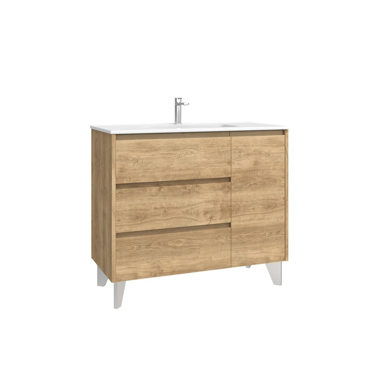 Mueble baño con cajones Cervino - The Bath