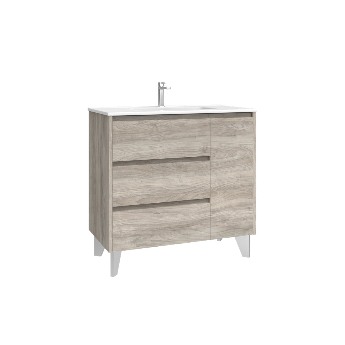Mueble baño con cajones Cervino - The Bath