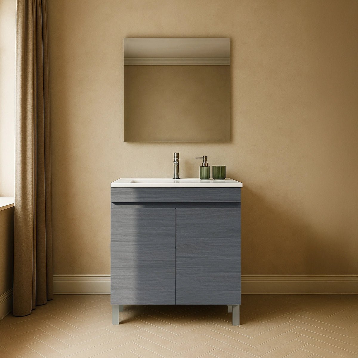 Mueble baño dos puertas Stephanie - Thebath