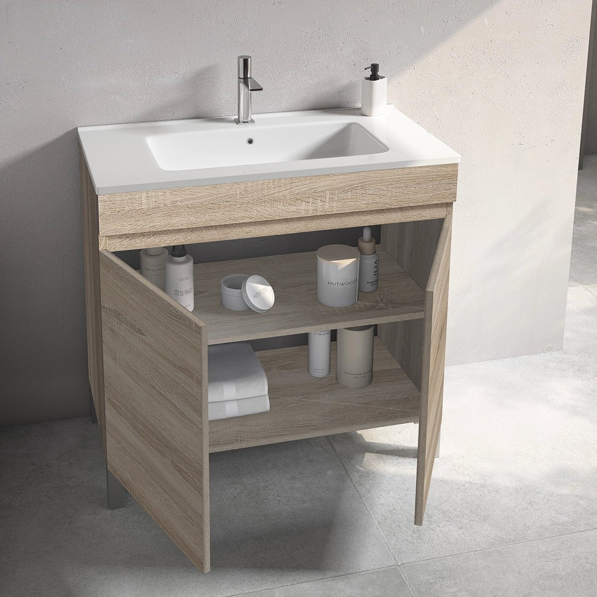 Mueble baño dos puertas Stephanie - Thebath