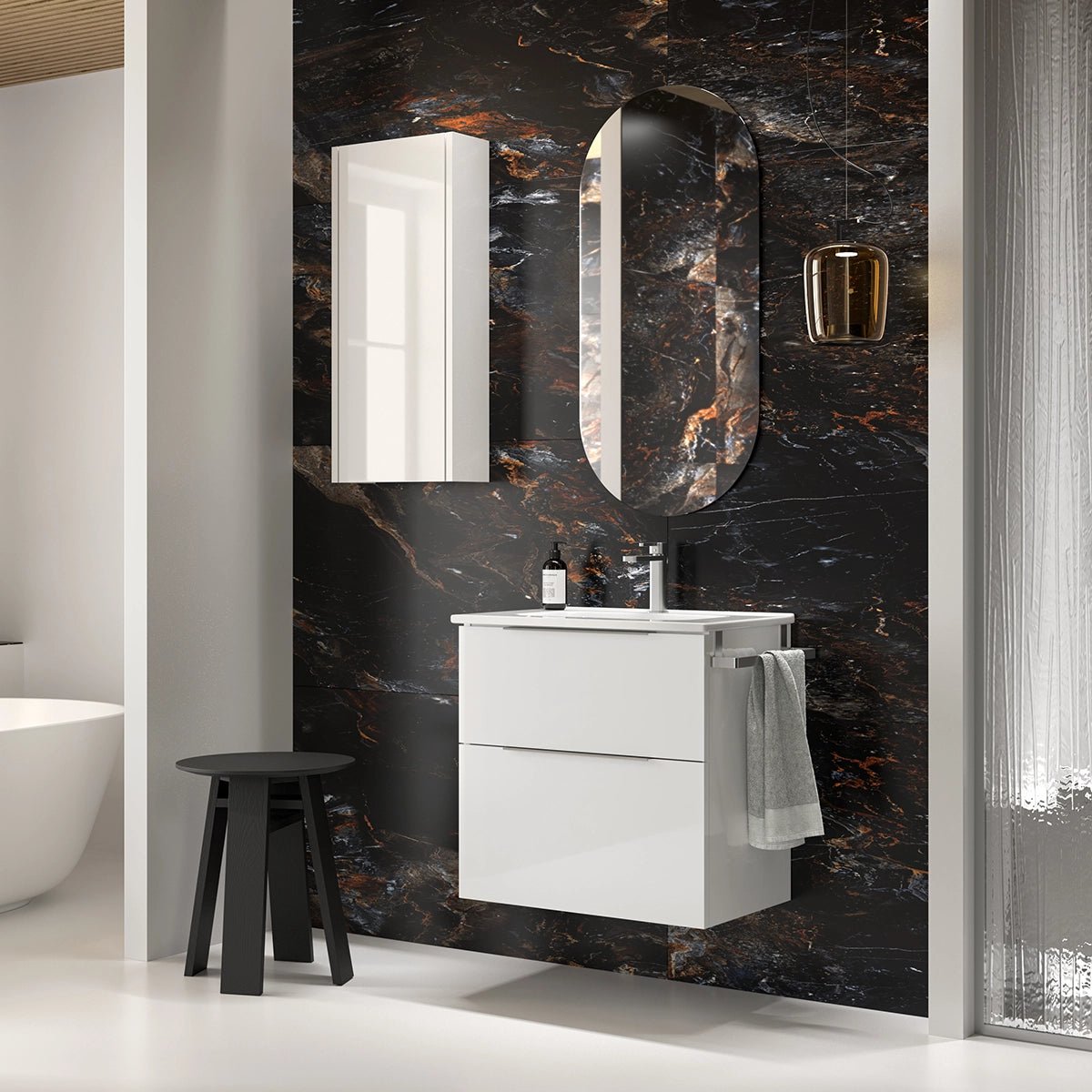 Mueble baño estrecho Comet - The Bath