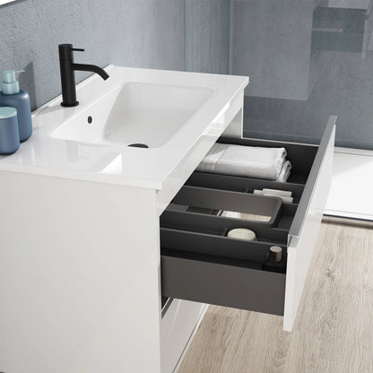 Mueble baño flotante 1 seno Slider - Thebath